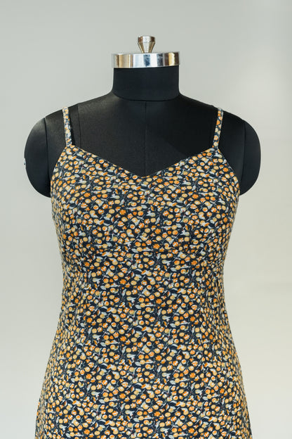 Printed Slip Dress