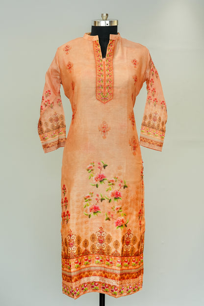 Shruti Floral Printed Kurta and Dupatta