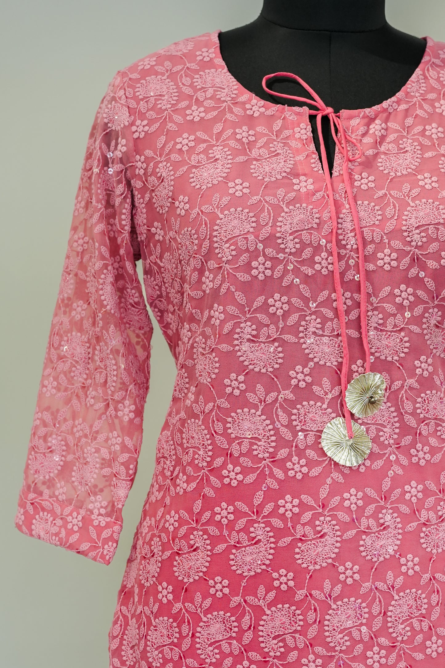 Ramini Chikenkari Suit Set