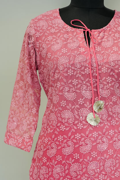 Ramini Chikenkari Suit Set