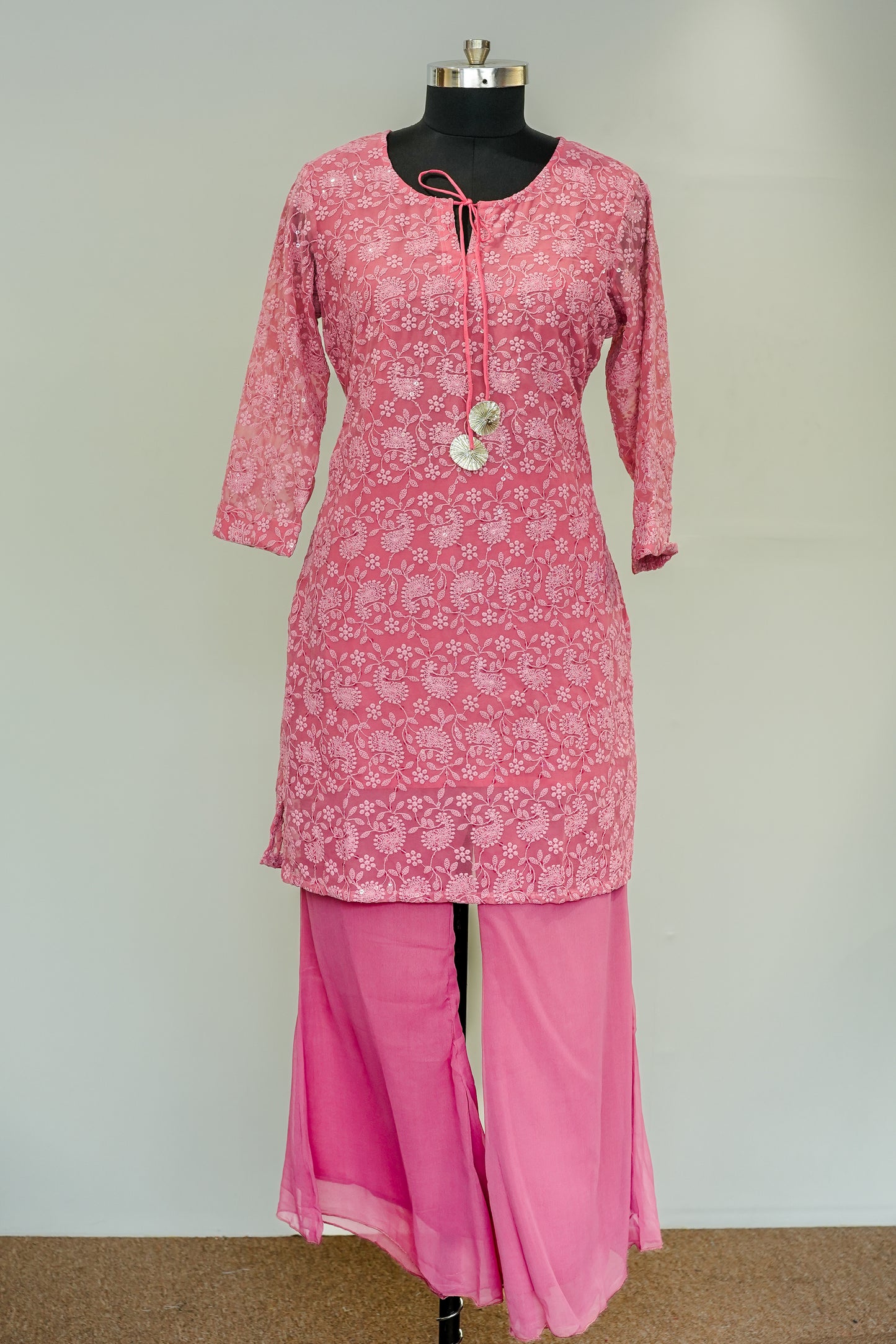 Ramini Chikenkari Suit Set