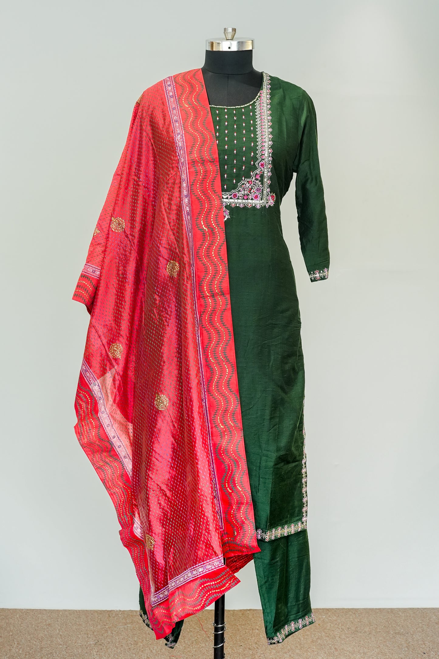 Sufi Embroidered Suit Set