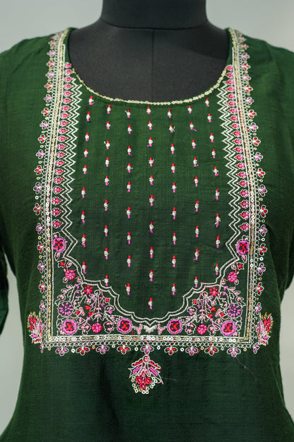 Sufi Embroidered Suit Set