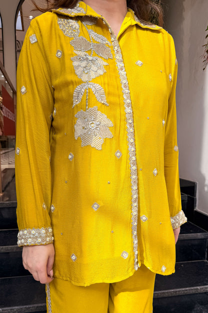 Kaazi Embroidered Co ord Set
