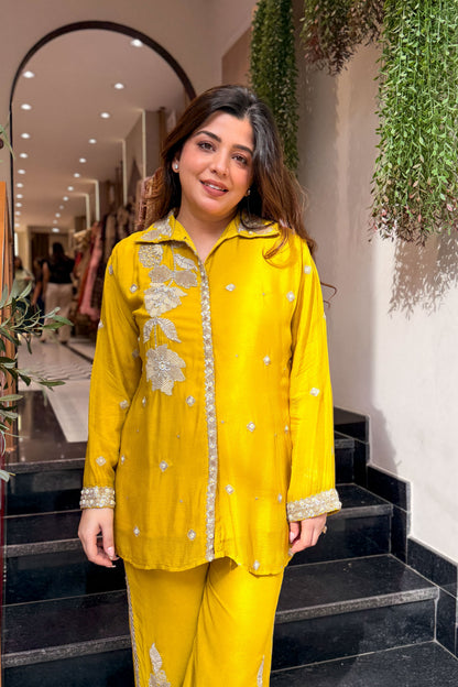 Kaazi Embroidered Co ord Set