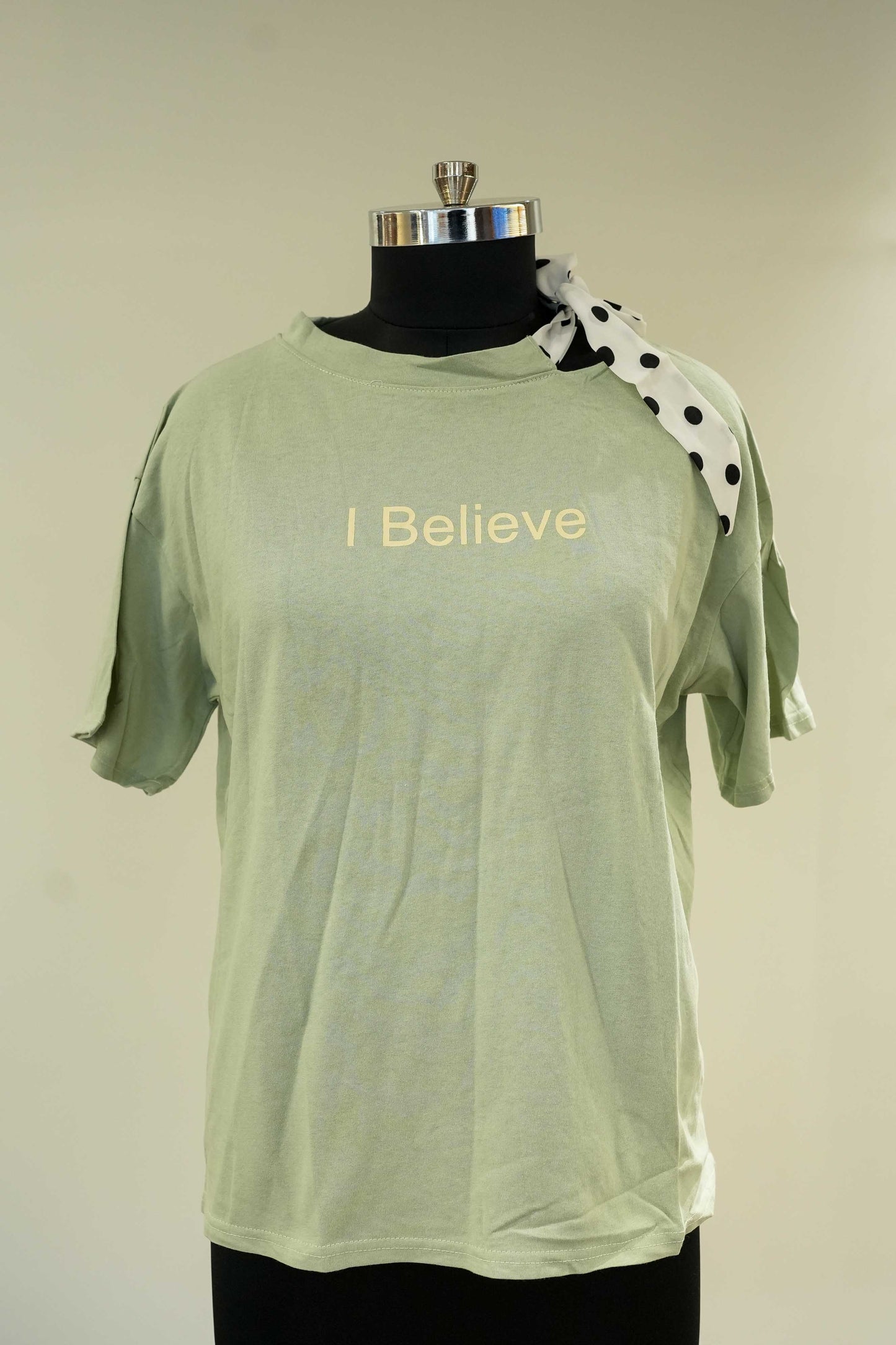 Green Bow Styled Tshirt