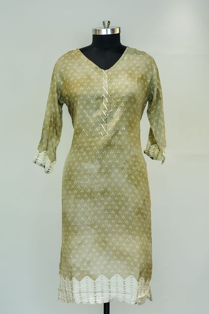 Green Gotta Work Kurta