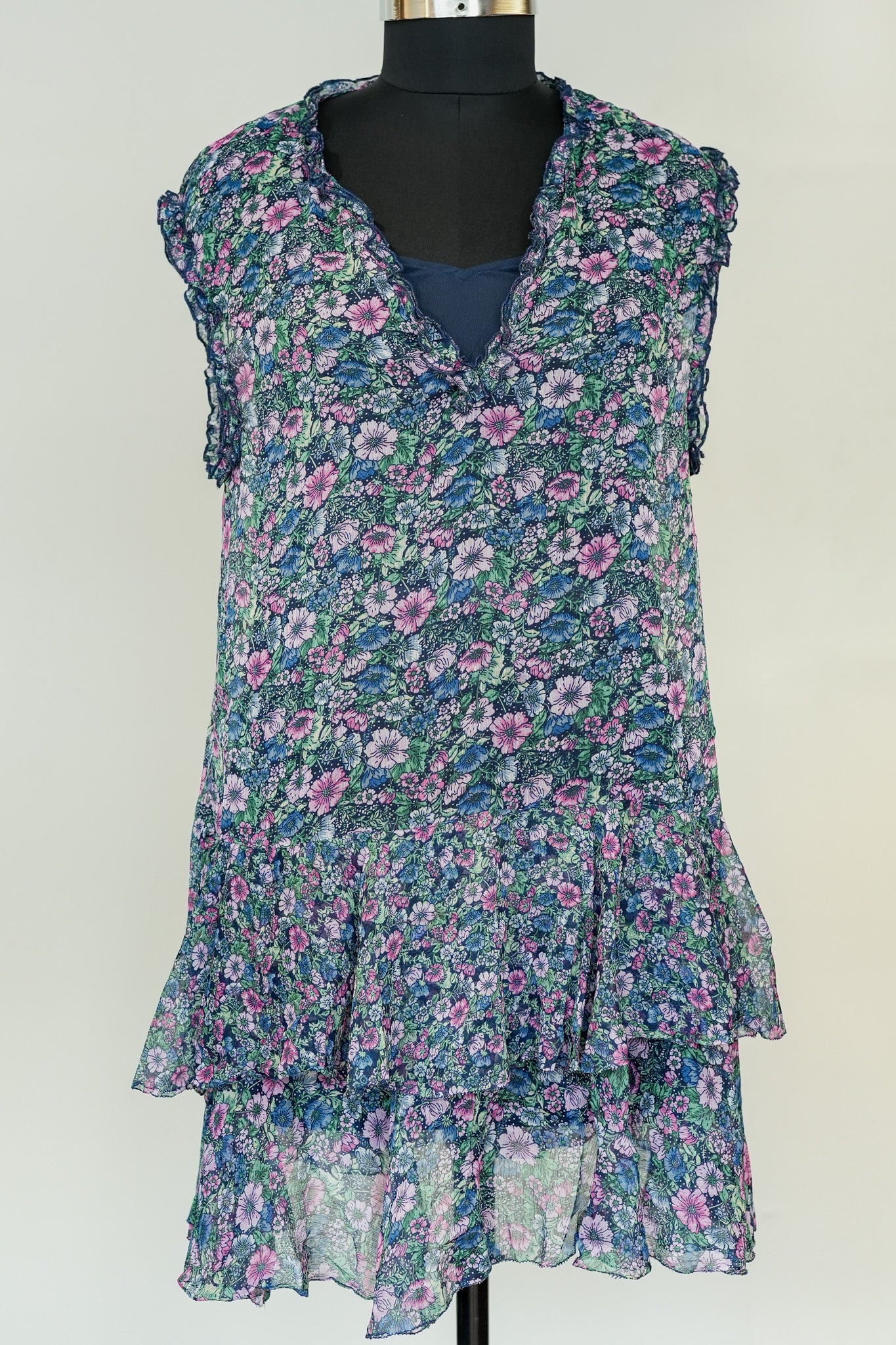 Floral Printed Short Dress