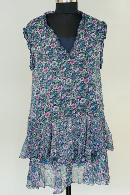 Floral Printed Short Dress