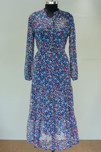 Kate Floral Printed Maxi Dress