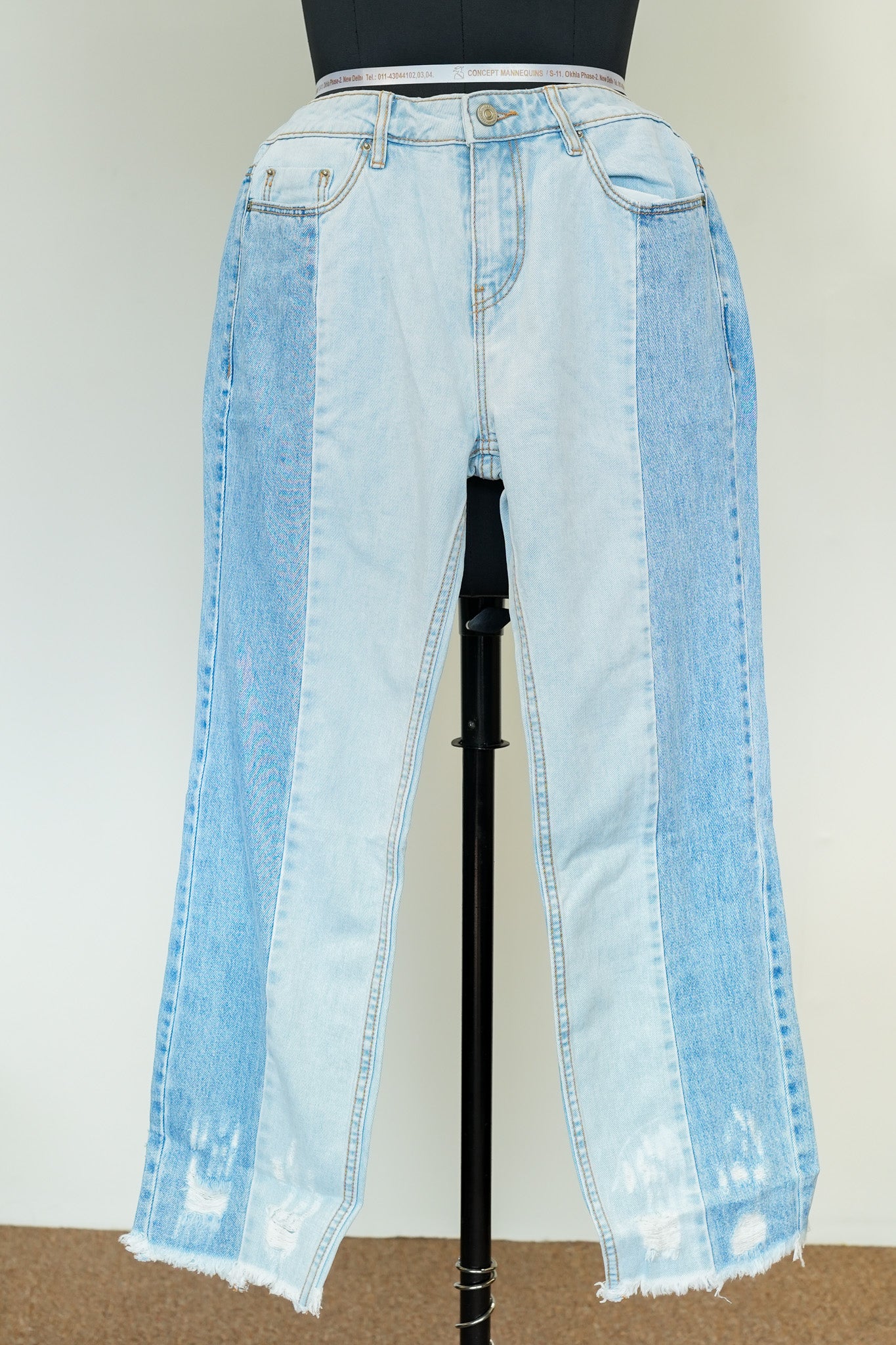 Blue Dual Shade Jeans