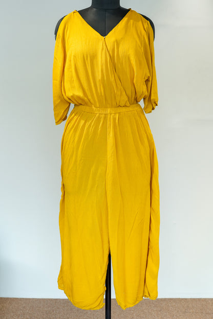 Yellow Long Jumpsuit