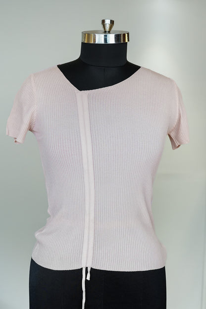 Baby Pink Knitted Top