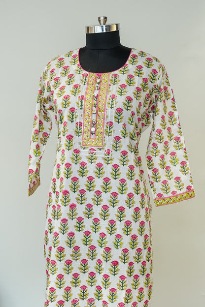 Rayat Printed Long Kurta