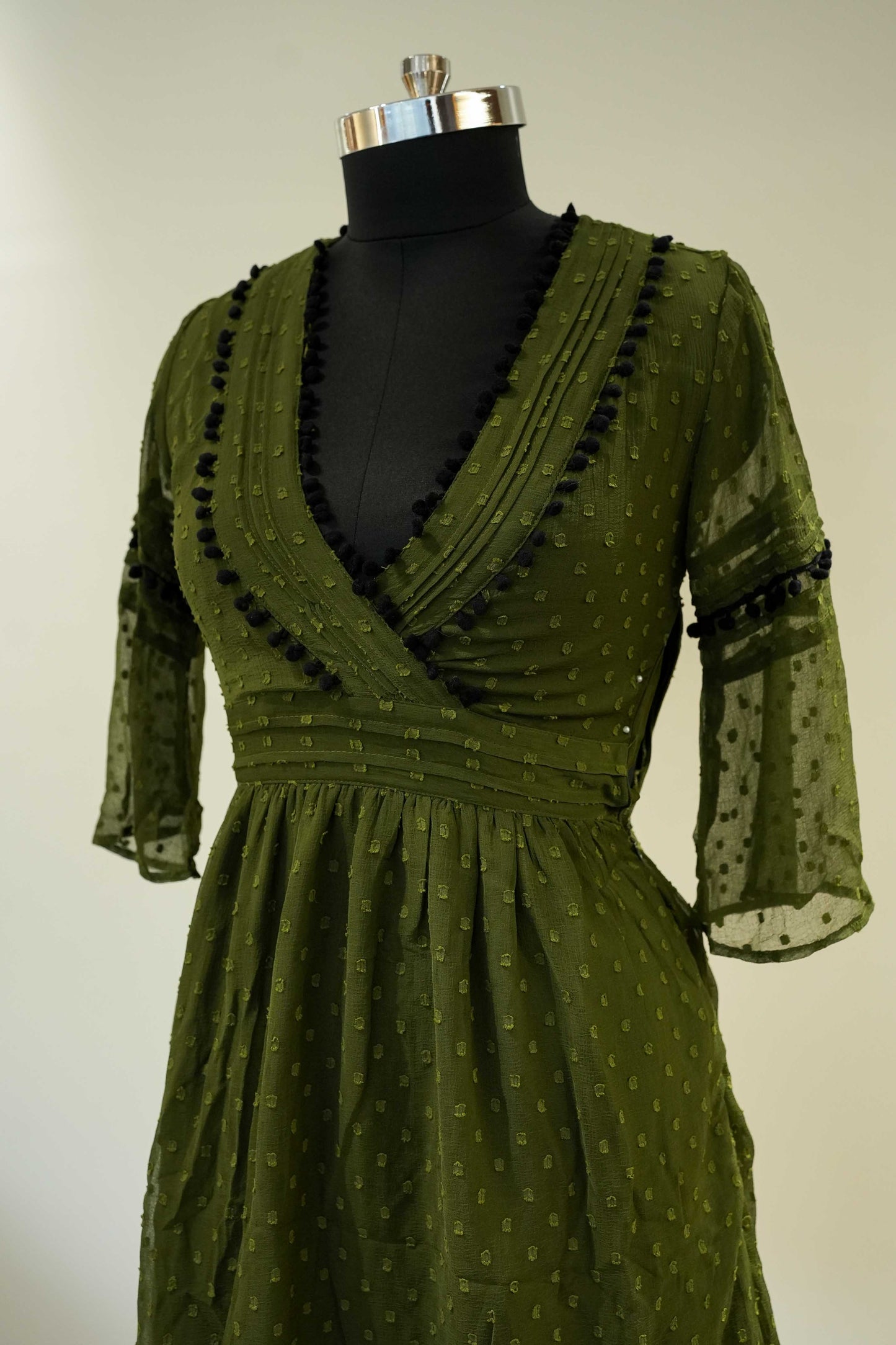 Green Short Dress