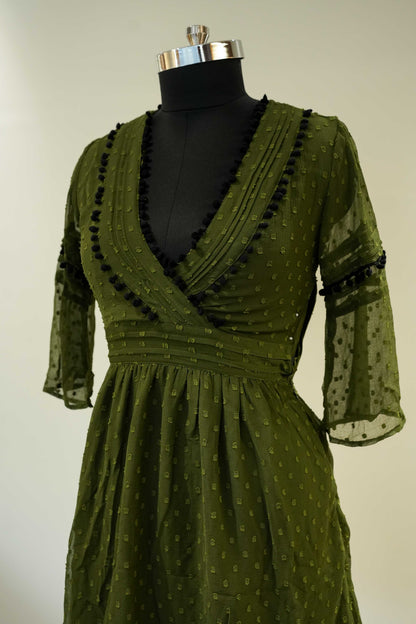 Green Short Dress