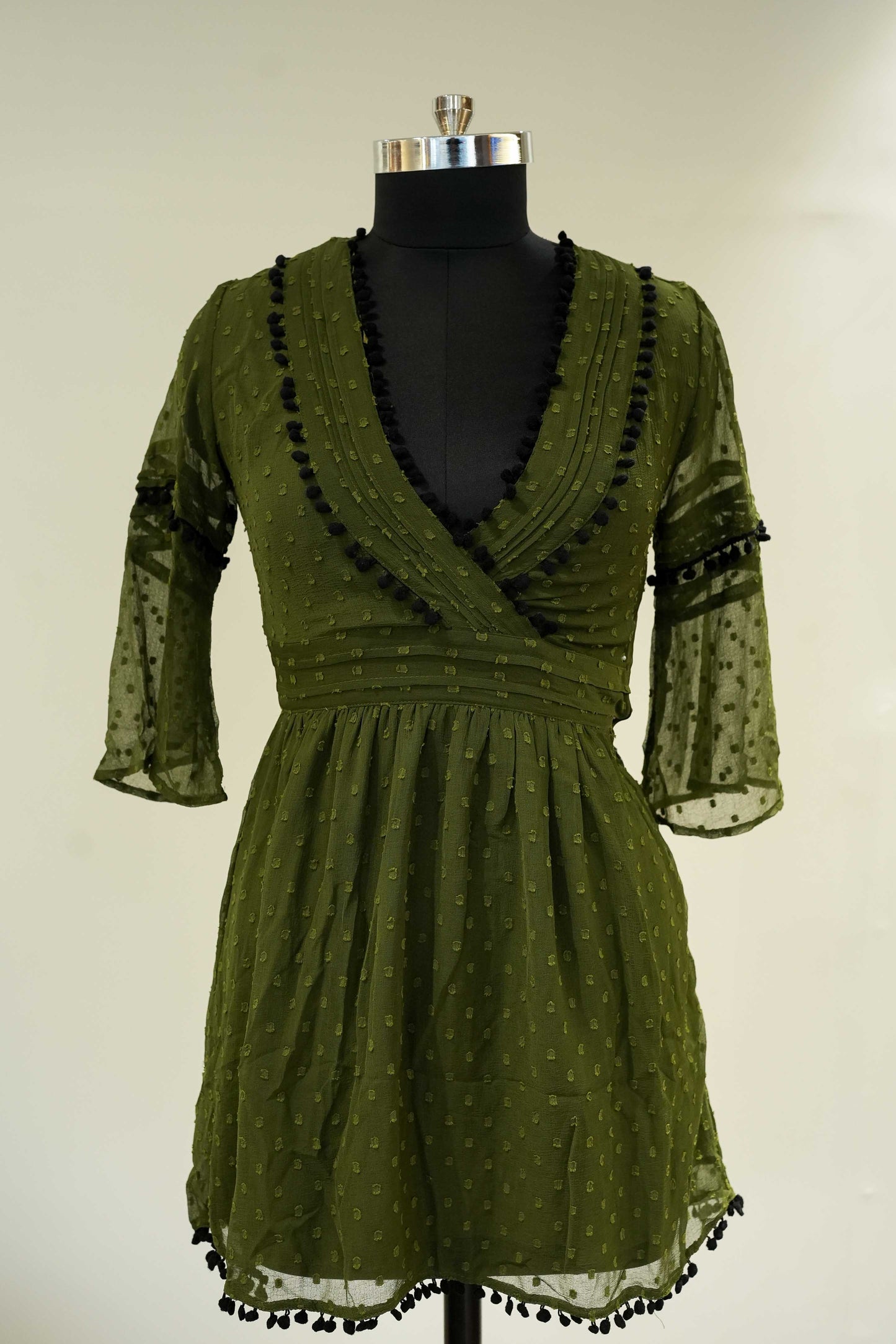 Green Short Dress
