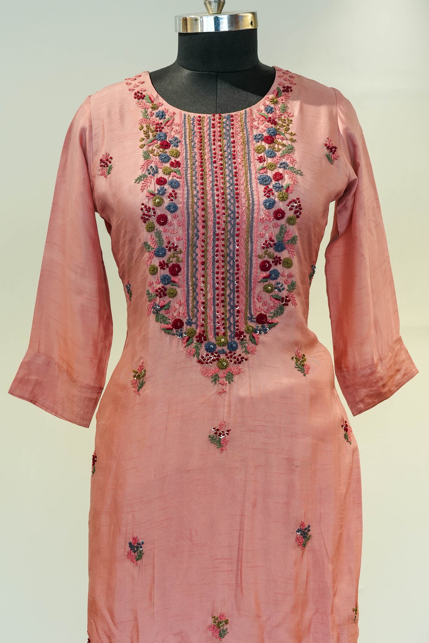 Ramiya Embroidered Suit Set