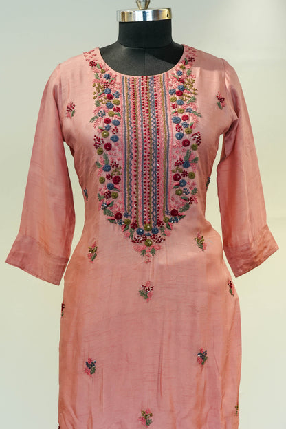 Ramiya Embroidered Suit Set