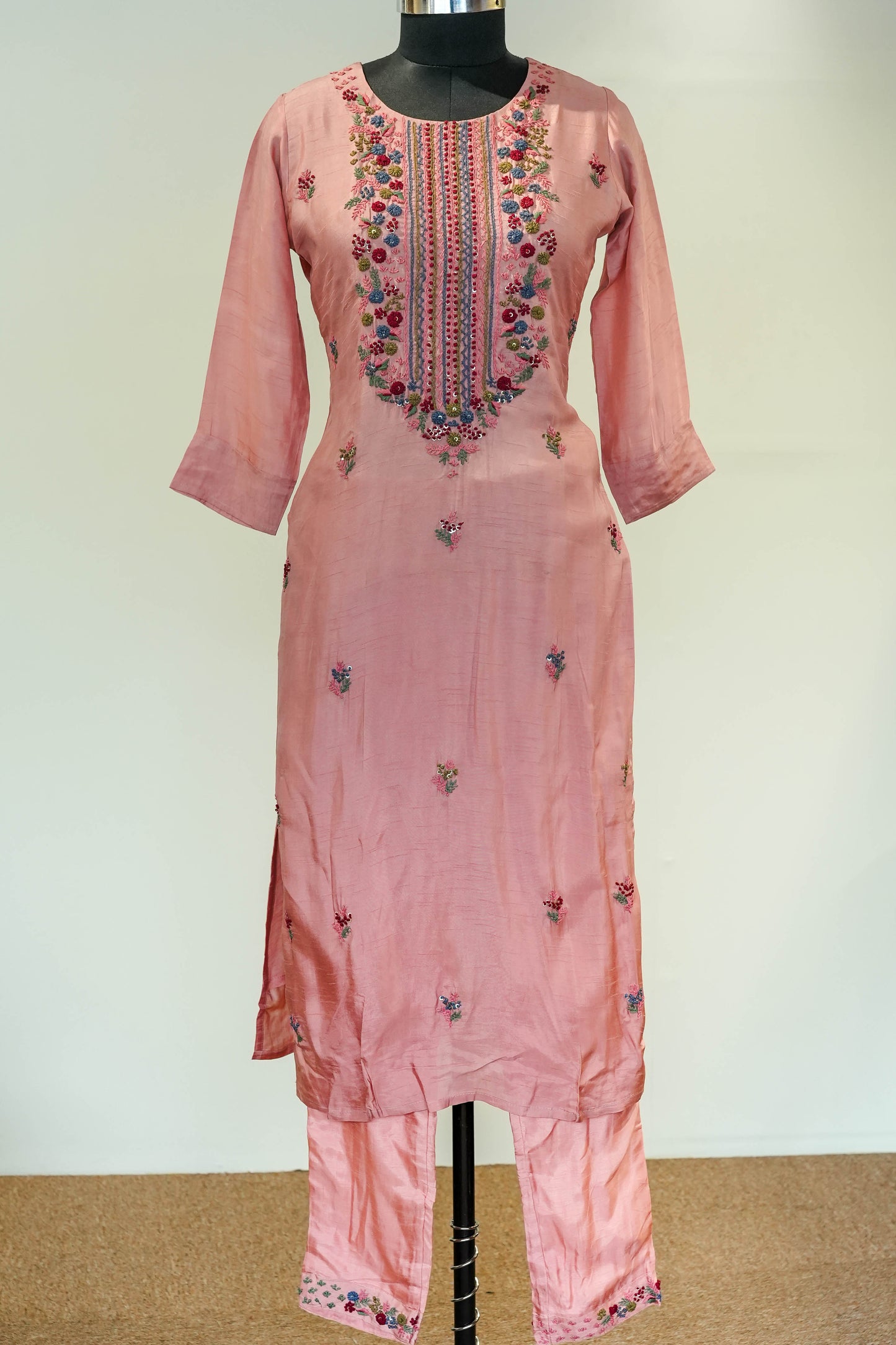Ramiya Embroidered Suit Set