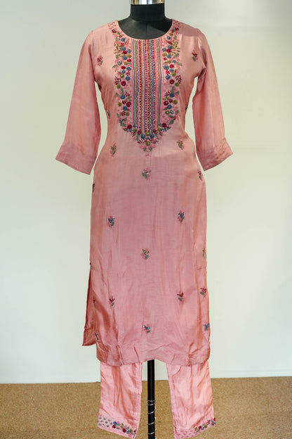Ramiya Embroidered Suit Set