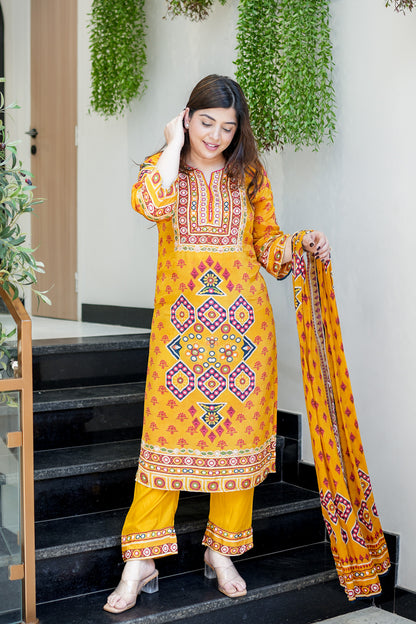 Ishwari Printed Suit Set