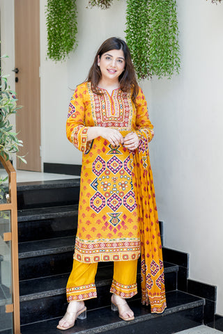 Ishwari Printed Suit Set