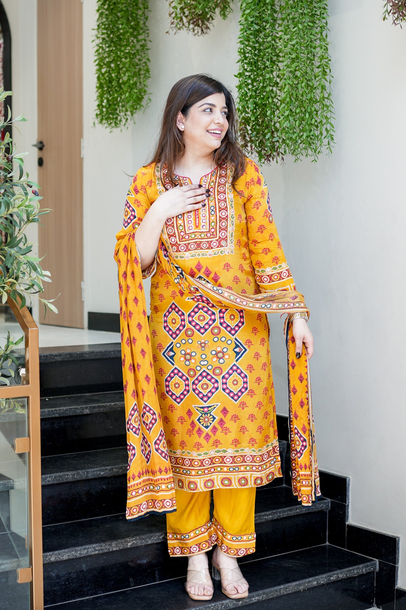 Ishwari Printed Suit Set