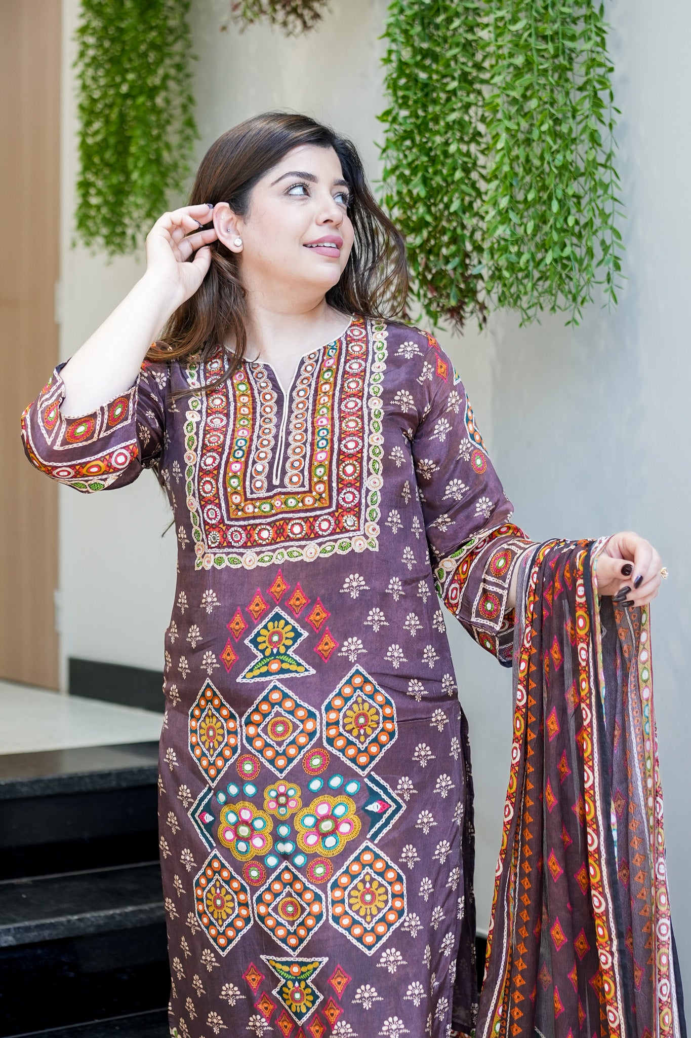 Ishwari Printed Suit Set