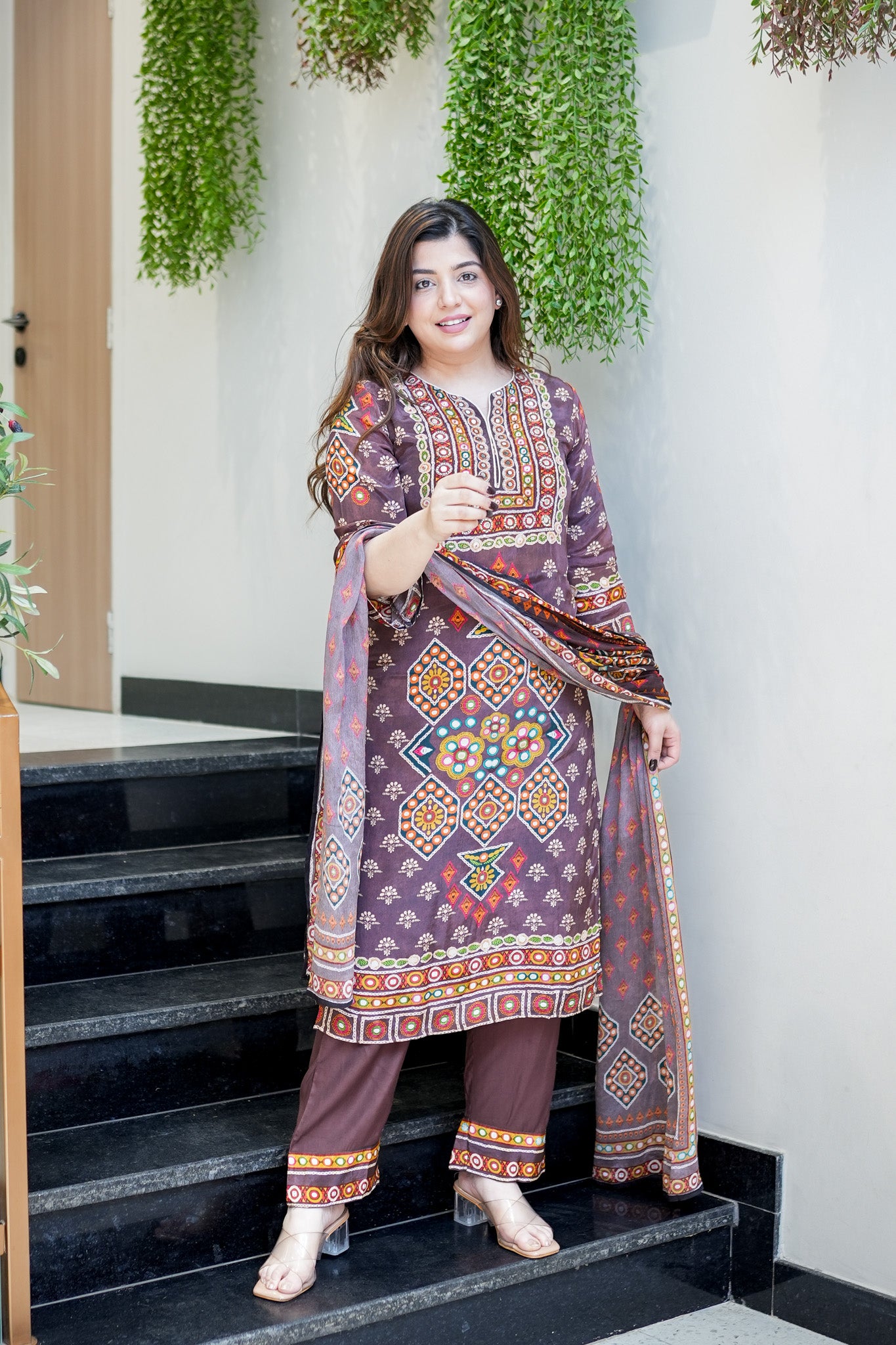 Ishwari Printed Suit Set