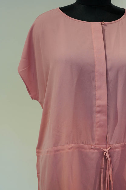 Pink Front Knot Top