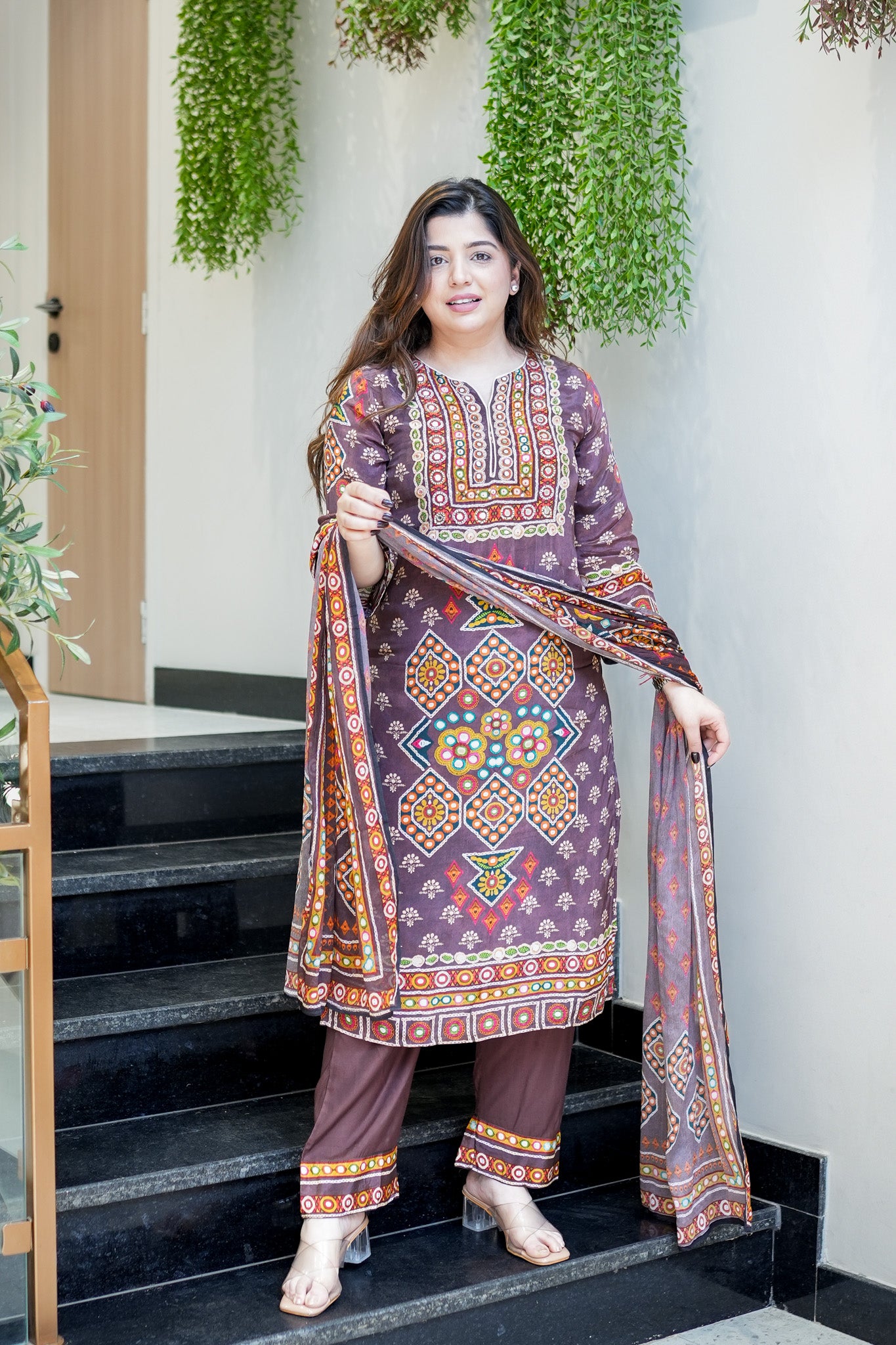 Ishwari Printed Suit Set