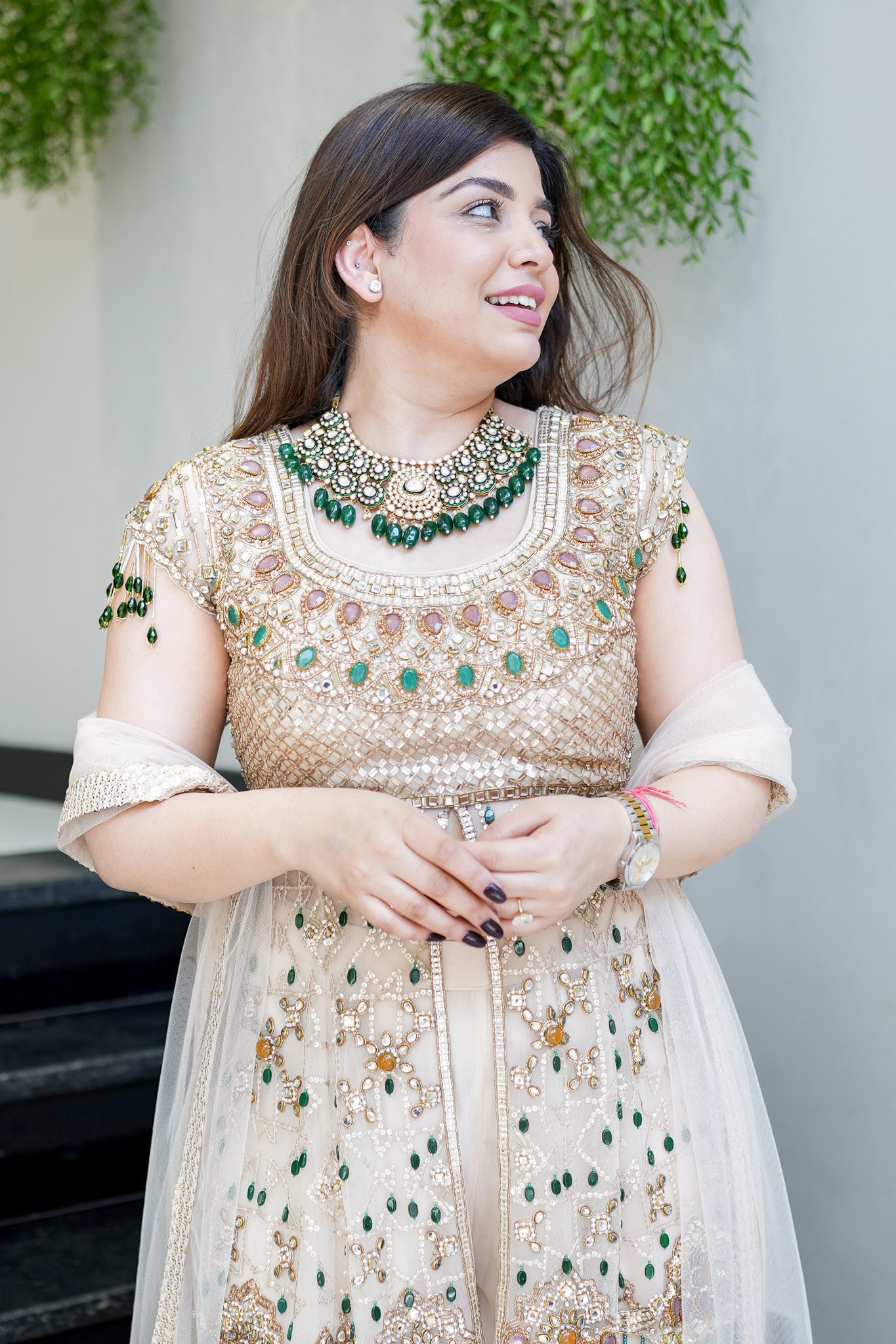 Zarmin Hand Embroidered Garara Set