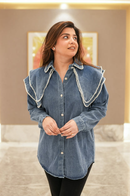 Linnea Denim Shirt Jacket