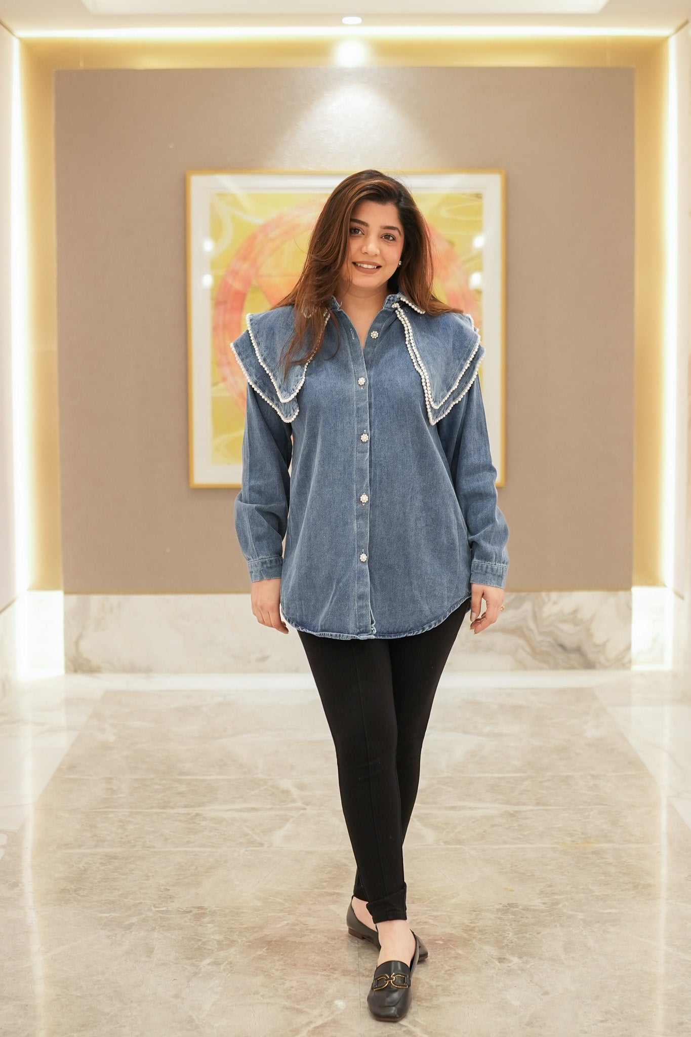 Linnea Denim Shirt Jacket