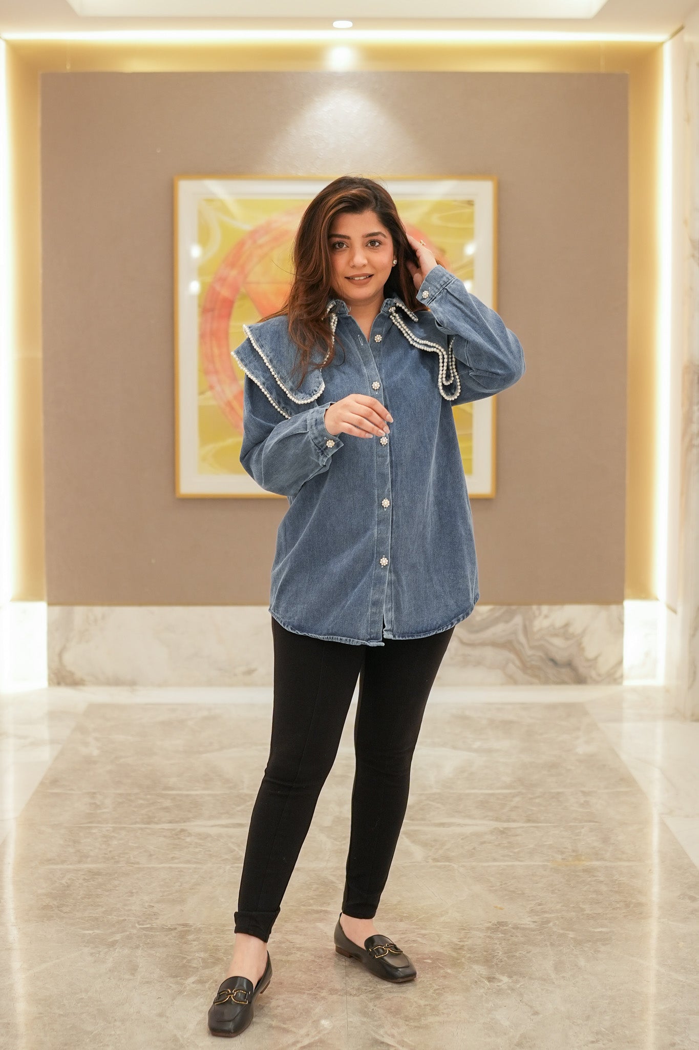 Linnea Denim Shirt Jacket