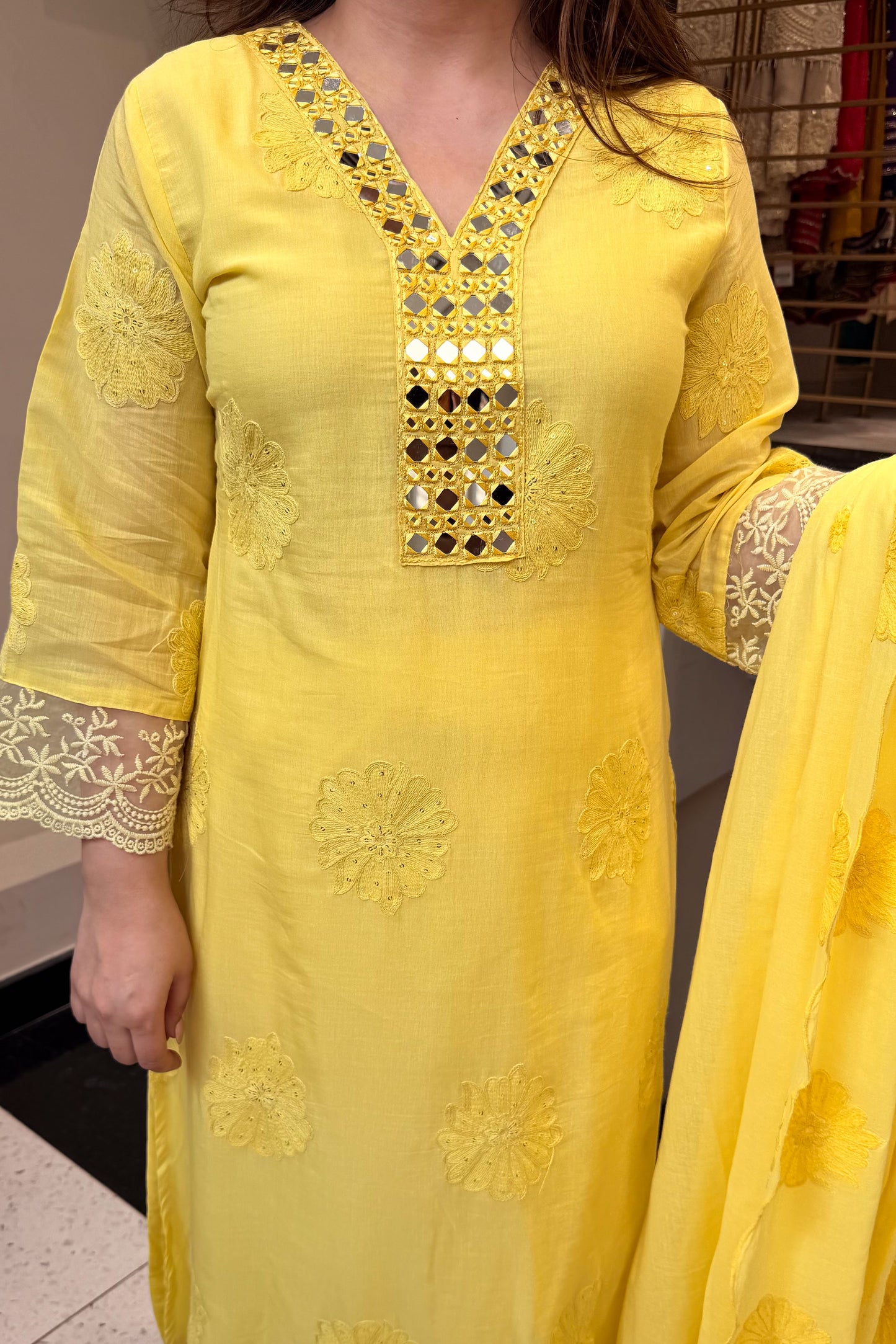 Aavishi Embroidered Suit Set