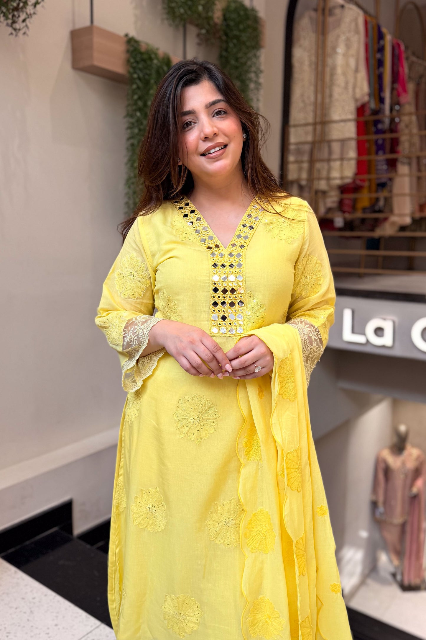 Aavishi Embroidered Suit Set