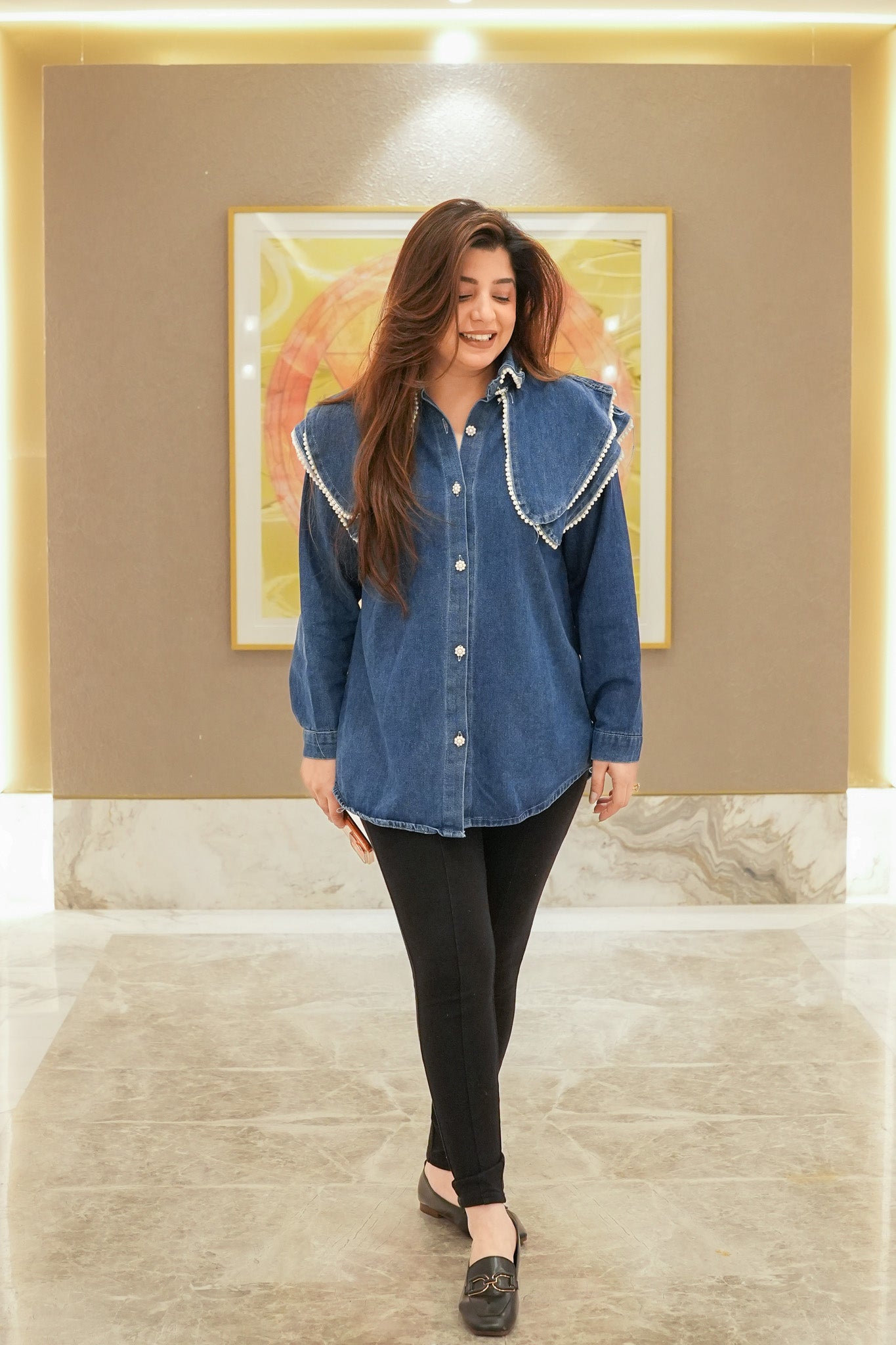 Linnea Denim Shirt Jacket