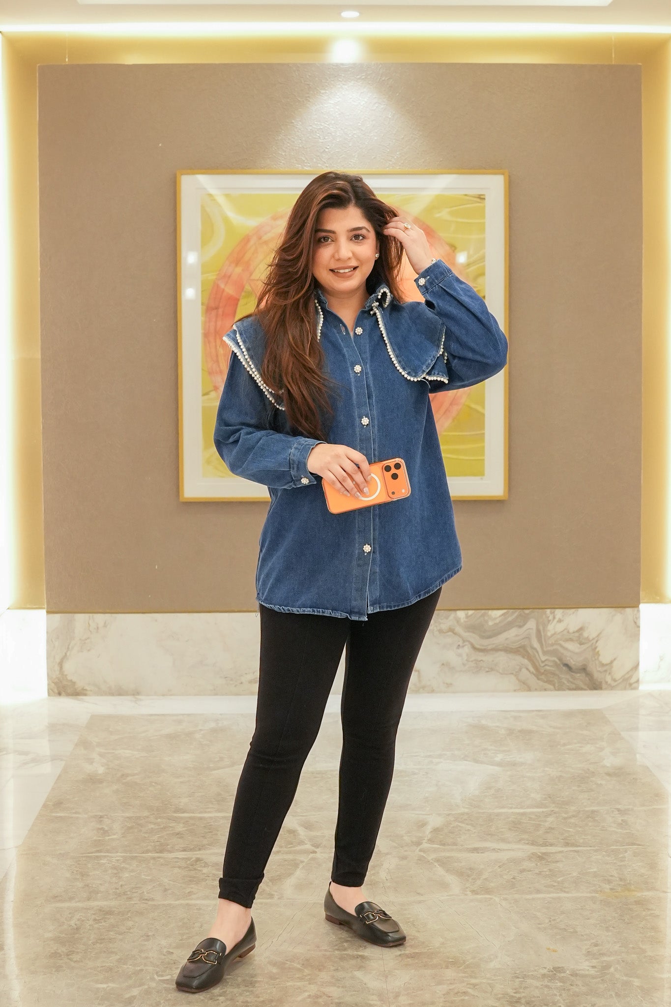 Linnea Denim Shirt Jacket