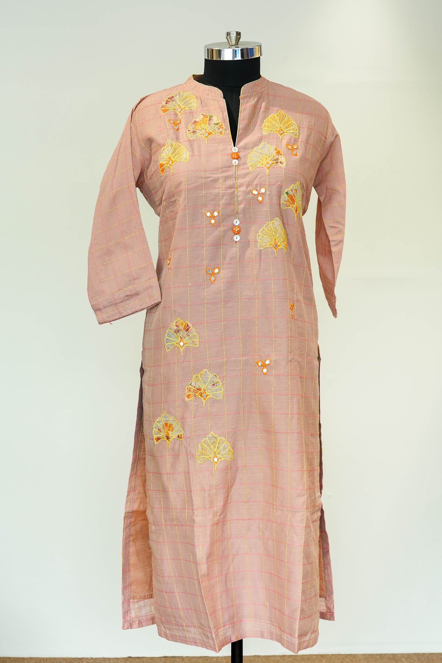 Kiran Embroidered Kurta and Dupatta