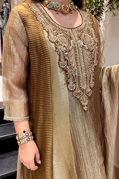 Rimi Embroidered Anarkali Suit Set