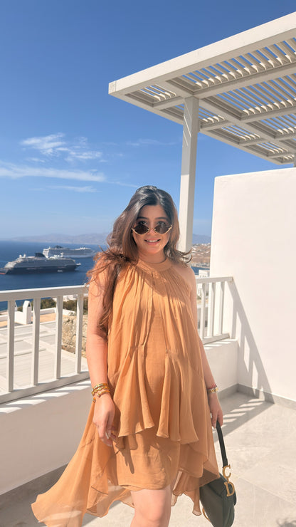 Luna Gold Cat-Eye Sunglasses