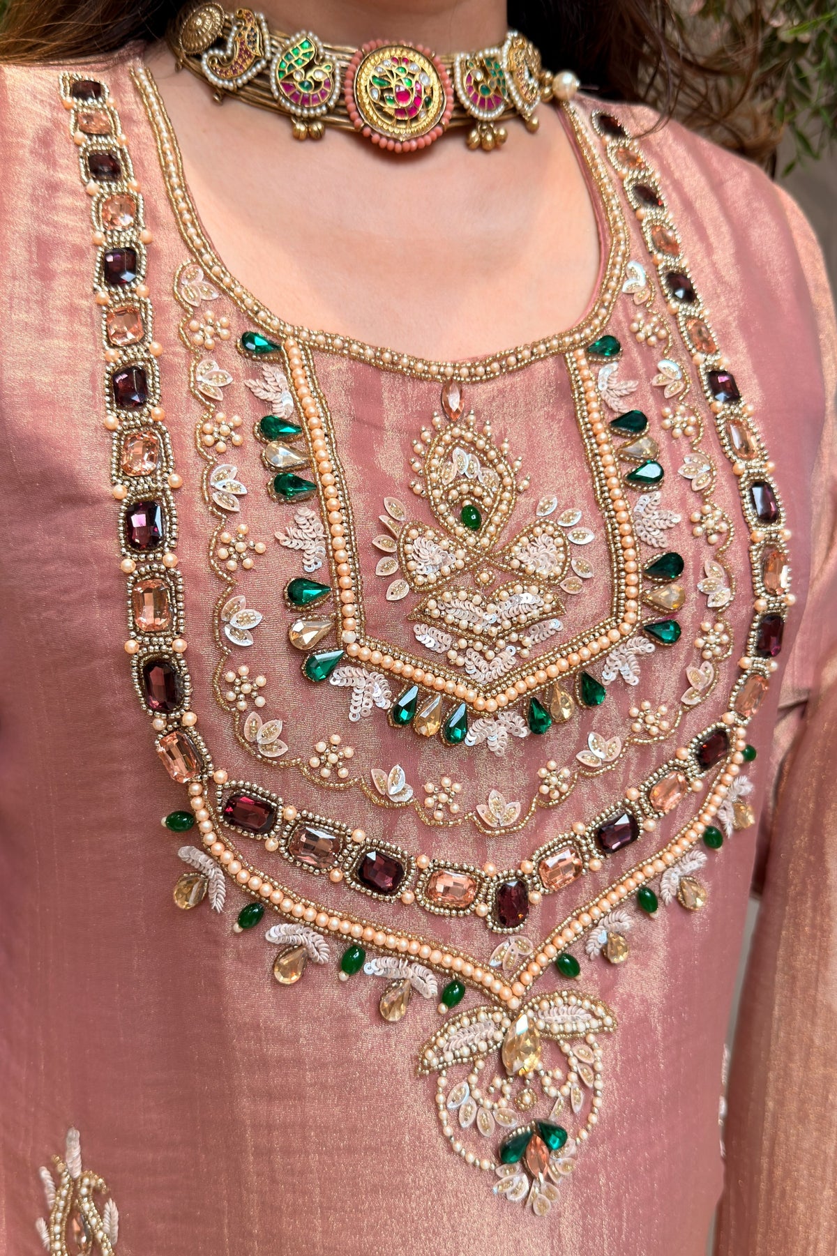 Rupika Hand Embroidered Suit Set