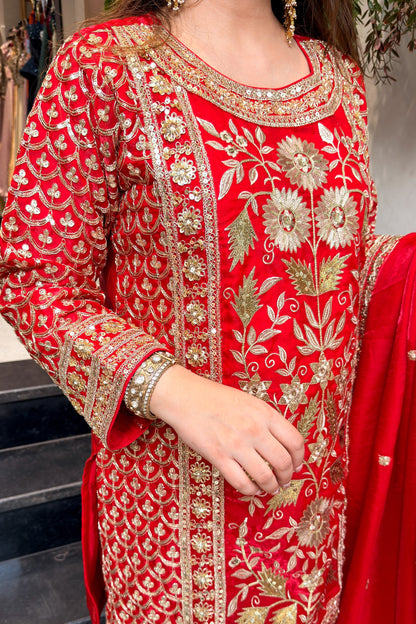 Nirvaya Embroidered Suit Set