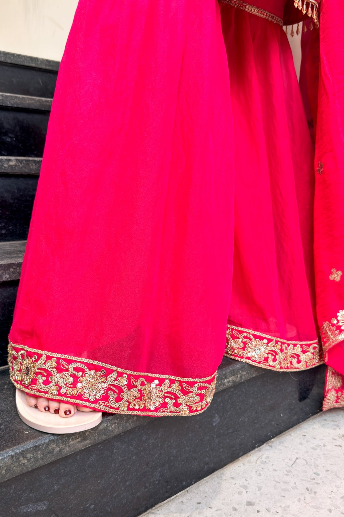 Riza Embroidered Suit Set