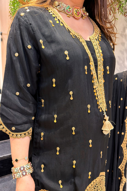 Aarvini Embroidered Suit Set