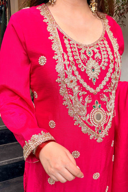 Nadira Embroidered Suit Set