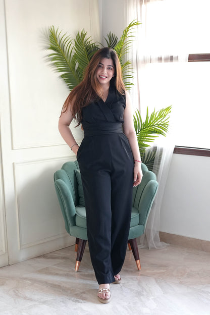 Nelson Black Jumpsuit