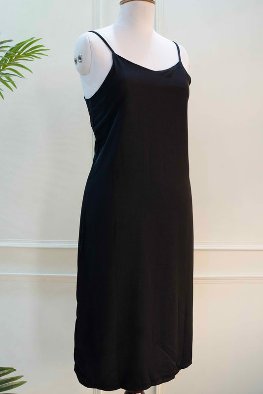 Black Slip Dress